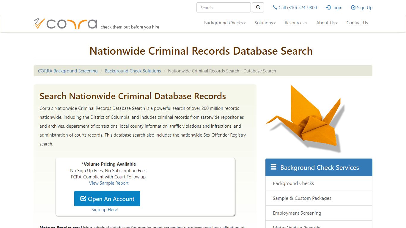 Nationwide Criminal Records | Background Checks